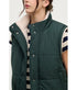 Cathy Reversible Sherpa Vest - Alpine/Cream